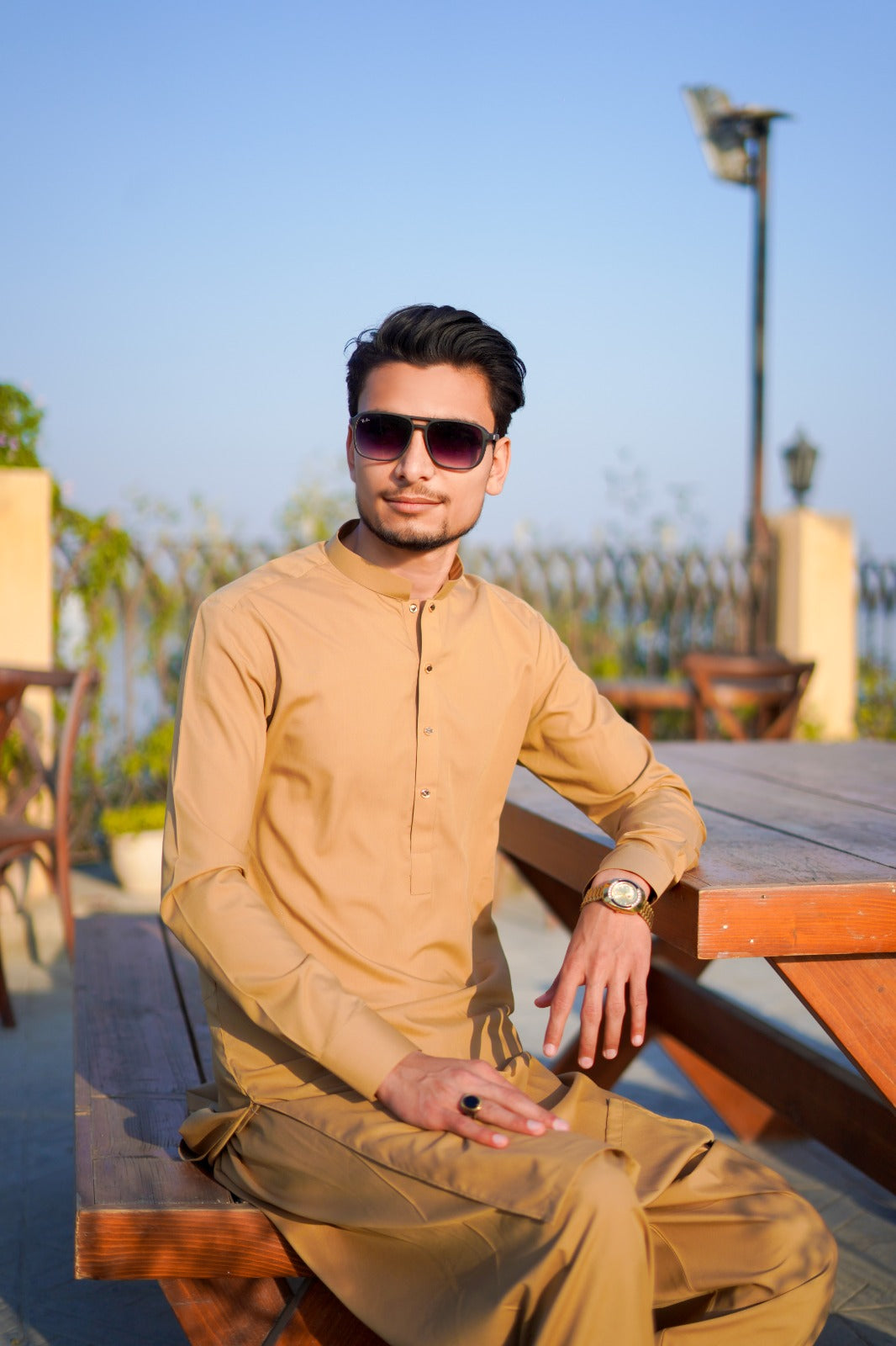 Camel Kameez Shalwar